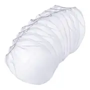 10Pcs Paint Strainer Bags Mesh Paint Filter Bags Portable Elastic Top Opening Reusable Multipurpose Easy to Use Filtering Bag White 1 Gallon