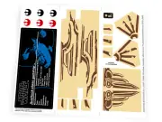 Custom stickers for Star Wars Set 75084 Wookiee Gunship with Bonus!