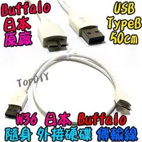 在飛比找Yahoo!奇摩拍賣優惠-日本Buffalo原廠【阿財電料】W36 行動 硬碟 傳輸線