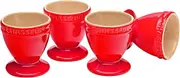 Chasseur Egg Cup 4-Piece Set, Red