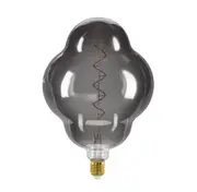 Eglo Lighting 4W LED E27 Dimmable CL200 Globe - Vaporised Black - 2000K