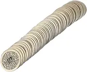 50pcs Copper Coins Chinese Charm Chinese Coin Charm Fortune Lucky Feng Shui Coins Bulk DIY Feng Shui Charms Dynasty Time Coin Feng Shui Bulk Craft Chinese Zinc Alloy Golden
