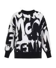 graffiti pint sweatshirt IT38,IT36 Black