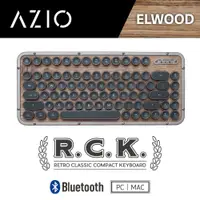 在飛比找蝦皮商城優惠-AZIO RETRO R.C.K. 藍牙 核桃木 復古鍵盤 