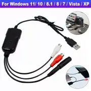 Digital Capture Card USB Audio Video VHS to DVD VCR PC HDD Converter Adapter USA