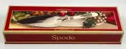 NIB SPODE CHRISTMAS TREE CAKE SERVER
