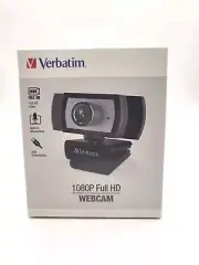 Verbatim 1080p Full HD Webcam Black 66614