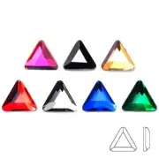 3mm Triangle Rhinestones Flat Glass Crystal Glitter Rhinestone Nail Art Beads