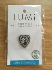 LUMi Ouija Planchette Mini Enamel Pin Moon Sun Filler Ita Spooky