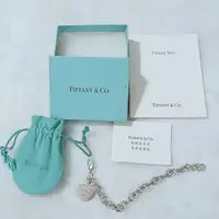 在飛比找PopChill優惠-[二手] Tiffany純銀牌手鍊