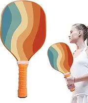 Pickle Ball Racket,Pickle Ball Paddle For | Wooden Sweat Wooden Sweat Slip Pickle Ball Training Pad,Sports Equipment and Outdoor