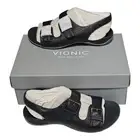 Vionic Women's Albie Sandals Slingback Buckle Size 9 Wide Black NEW
