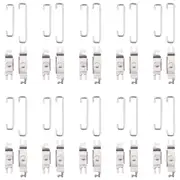 10-Piece Power / Volume Badge Holder With Spring Hooks For Iphone X 13 Pro Max