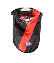 AFL Essendon Bombers Small Dog Jersey Shirt 35cm to 38cm Long