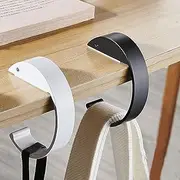 LABUBU 2 PCS Purse Hook for Table Handbag Hanger for Desk can Hook Bag Purse Hook for Desk Heavy Duty Made of high-Strength Alloy Materials Can Hanger Various Heavy Items 1 (''C''-Style)