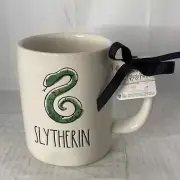 Rae Dunn x Harry Potter SLYTHERIN House 16 oz Coffee Mug New With Tag