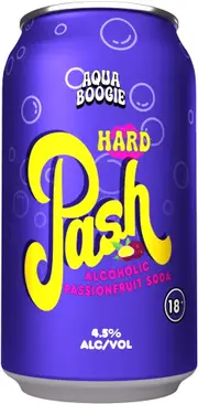Aqua Boogie Hard Pash Passionfruit 355ml