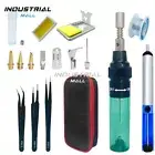 Gas Soldering Iron Cordless Welding Pen Burner Butane Blow Torch Solder Iron Gun