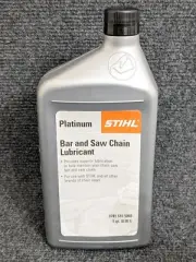 STIHL bar oil platinum bar and chain lubricant quart 0781 516 5003