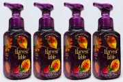 4 Bath Body Works HARVEST TABLE Cranberry Sage Gentle Foaming Hand Soap 8.75 oz