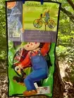 Scarecrow Bike Wind Spinner