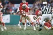 Wendell Tyler San Francisco 49ers carries the ball v the Washingto- Old Photo