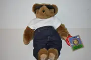 Vermont Teddy Bear "Loverboy" 15" Plush Jointed