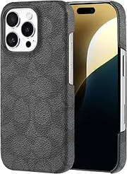 Coach Signature Canvas Slim Wrap iPhone 16 Pro Case - Designer Phone Case - Signature Charcoal