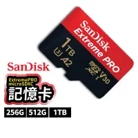 在飛比找蝦皮商城優惠-SanDisk ExtremePRO microSDXC 記