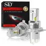 S&D 2PCS H4 LED CAR BULB HEADLAMP 霧燈 100W H1/H11/H7/9005/900