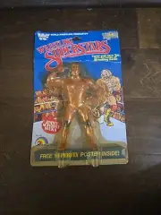 WWF LJN Wrestling Superstars Jimmy Superfly Snuka Figure MOC WWE