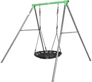 Lifespan Kids Cellar Metal Nest Swing Set Children Relax Swinging Play Outdoor