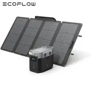 ECOFLOW DELTA 230V Solar Generator 1800W Portable Power Station with 160W Panel