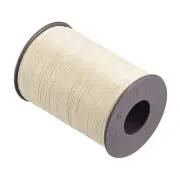 Thin Waxed Thread, 93 Yards 0.65mm, Polyester Stitching Thread Linen