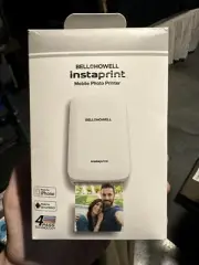 Bell+Howell instaprint Mobile Color Photo Printer Bluetooth iOS Android