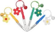 Gadpiparty 4Pcs Handy Seam Ripper Keychains Portable Sewing Ripper Essentials Durable Thread Cutter for Cross Stitch Buttonholes DIY Projects