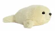 AURORA, 31384, Mini Flopsie Baby Harp Seal, Soft Toy, White