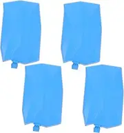 The Go 4pcs Reusable Ice Packs Lunch Box Ice Bags Freezer Packs for Coolers Pe Material Long-lasting