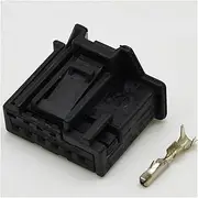 6Pin Car Female Male Sunroof Reading Light Rearview Mirror Switch Wiring Harness Plug 1355082-1 6Q0972716(Koyu Gri)