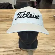 Titleist Golf Pro TSR Strapback Hat. White. Big Black Graphic. New With Tags