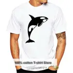 棉質 T 恤 ORCA DESIGN 男式 T 恤 KILLER WHALE WILDLIFE SEA LIFE WHA