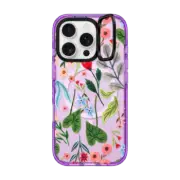 iPhone 16 Pro Impact Ring Stand Case MagSafe Compatible Little Blooming