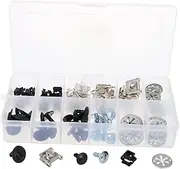 Luxshiny 1 Fasteners Kit Engine Undertray Cover Clips Screws for Durable Trim Clips for Easy Installation Versatile Repairs