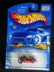 ◇2001 Hotwheels Go Kart 50670, Florescent Orange, Collector's #141