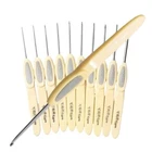 Yarn Weave Crochet Hook Soft Handle Knitting Needle Sweater Weaving