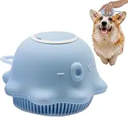 Dog Shower Brush | Dog Shampoo Brush | Grooming Comb Massage Cleaning Washer With Shampoo Dispenser For Bathroom Indoor Home House Puppies