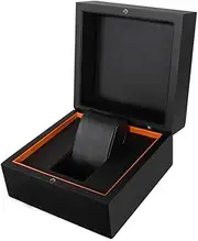 [HAMKVBPR] Watch Box Storage High-end Glossy Wooden Watch Bracelet Pillow Box Birthday Spacious Cushion Watch Organiser