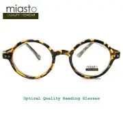 ~ 6 PAIRS SPECIAL ~ MIASTO ROUND "LENNON/ POTTER" SMALL READING GLASSES +1.50