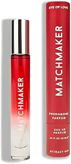 Matchmaker Pheromone Perfume, Eye of Love, 10ml Eau de Parfum Spray, Jasmine and Grapefruit Fragrance Seduction Confidence Booster Allure Aphrodisiac Subtle Fragrance Dating Night Out Pheromone Oil Pheromone Perfume Sensual