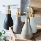 Simple Ceramic Sub-bottling Metal Head Lotion Bottle Hand Wash Empty Bottle